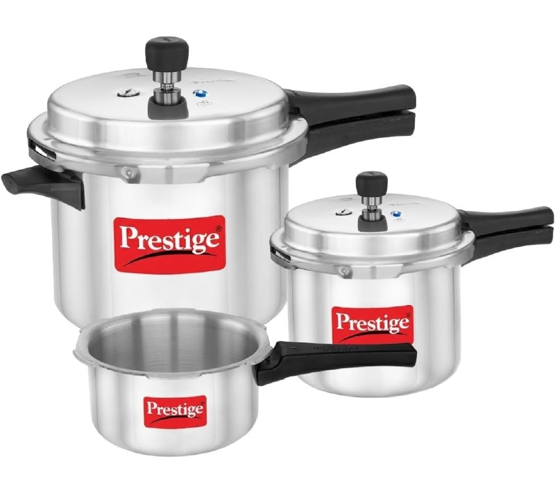Prestige 2 Litre + 3 Litre + 5 Litre Pressure Cooker @2,379