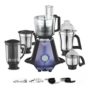 Preethi Zodiac Glitter 750W Mixer Grinder, 5 Jars, Food Processor & Juicer @5,550*