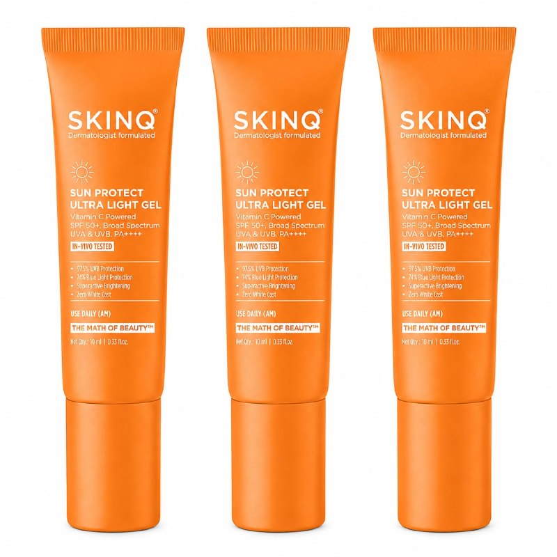 SKINQ Sunscreen - SPF 50+ PA++++ (10ml x 3) @149.