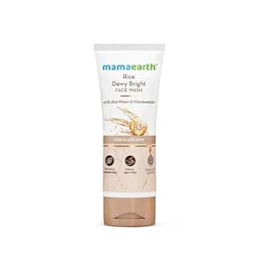Lowest : Mamaearth Rice Dewy Bright Face Wash, 100 ml @167.