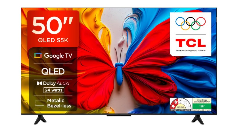 TCL 126 cm (50 inches) FHD Smart QLED Google TV @26,740 (Effective Price)
