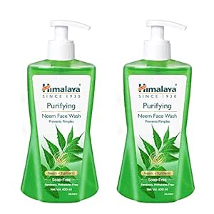 60% Off : Himalaya Purifying Neem Face Wash (400 ml x 2) @459.