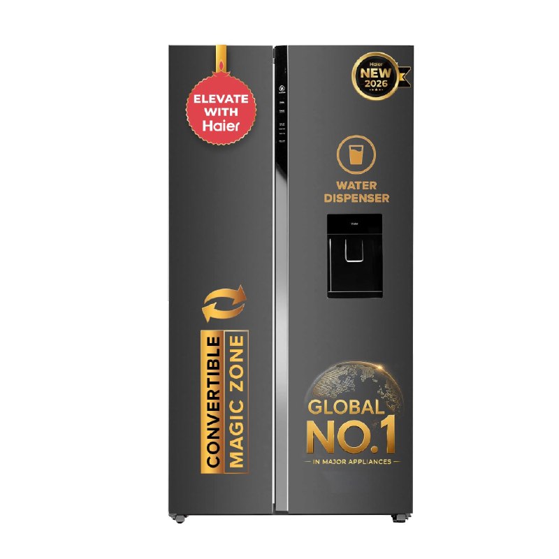 [ Triple Offer Loot ] Haier 596L AI enabled 2-Door Side by Side, In-built Water Dispenser @50,640 · • Collect ₹1000 Cashback — [ Triple Offer Loot ] Haier 596L AI enabled 2-Door Si