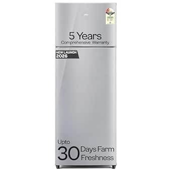 Godrej 223L 5 Years Comprehensive Warranty Double Door Refrigerator @18,740