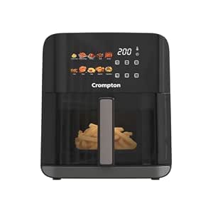 52% off : Crompton Ameo Digital Air Fryer (5L) @ ₹5,299 + Bank offers