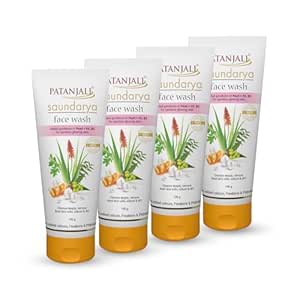 Patanjali Saundarya Face Wash (Pack of 4) @249