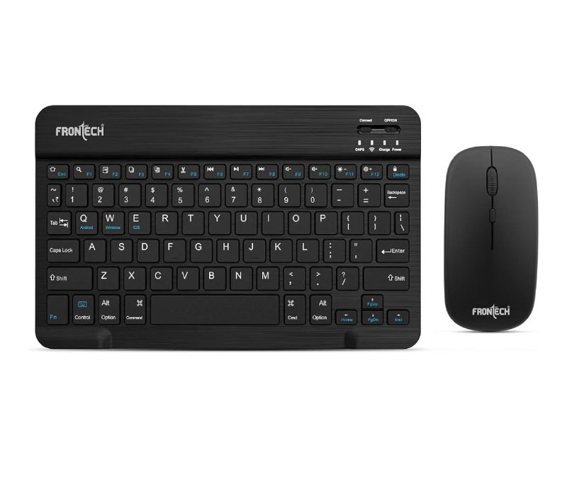 Frontech Wireless Mini Keyboard & Mouse Combo, Bluetooth @759