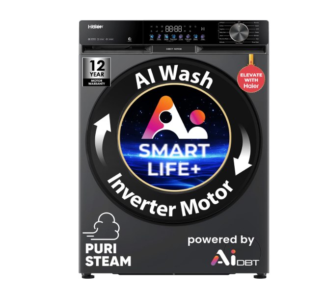 Haier Smart Choice 10Kg Front Load Washing Machine @₹26,740