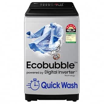Samsung Smart 8 kg, 5 star, Fully Automatic Top Load Washing Machine @ ₹15,639