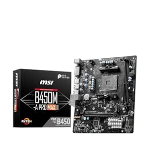 MSI B450M A PRO MAX II @₹5661 Using SBI CC
