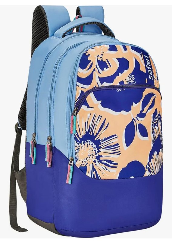 Safari Cloudflora School Bag For Girls, Capacity - 36L @631