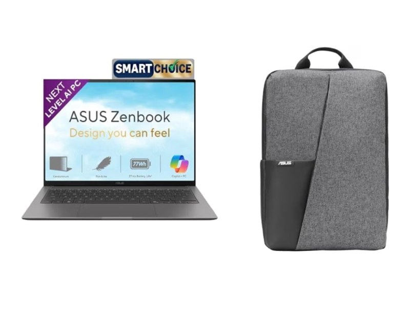 ASUS Zenbook S14 (2026), Intel Core Ultra 9 (Series 3), 16GB RAM | @1.7L Using SBI