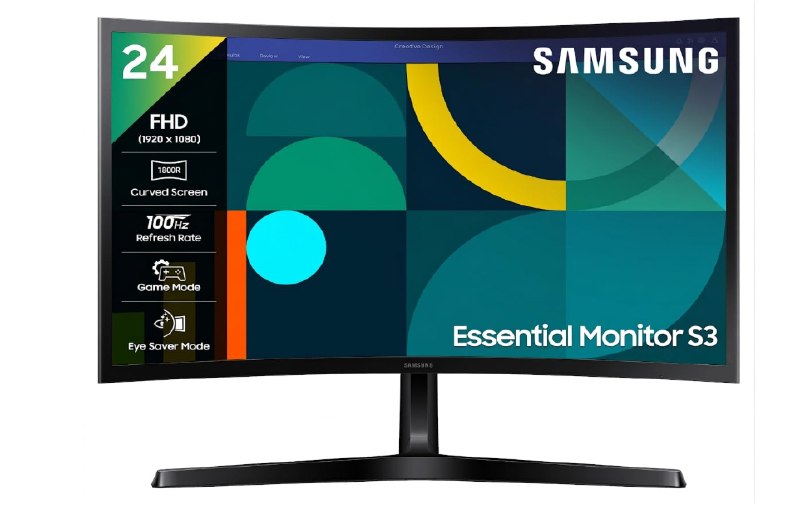 Samsung 1800R 24-inch Monitor @6930 Using SBI