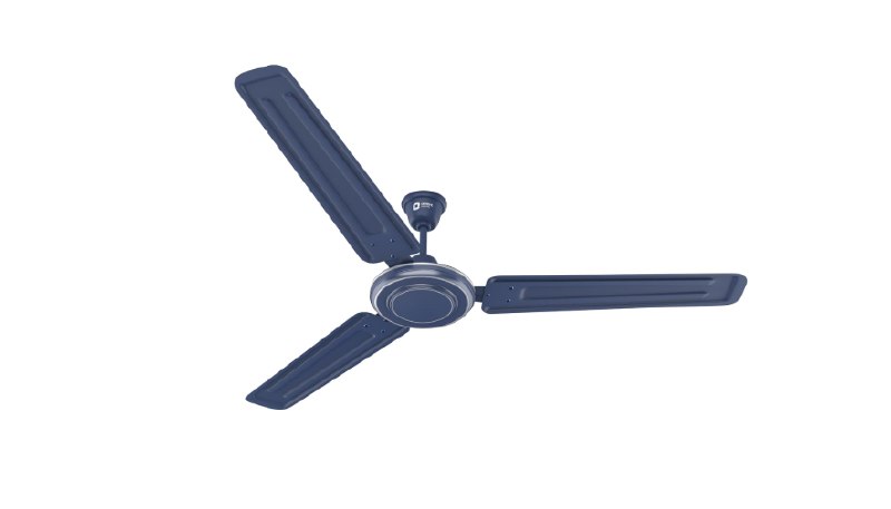 Orient Electric Apex-FX 1200mm Ceiling Fan for Home| BEE 1 Star Rated Energy Efficient Fan| Rust Resistant | Strong and Powerful Motor | 2 Years Warranty by Orient | Blue - Pack of