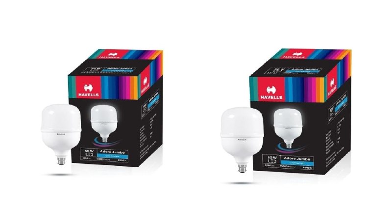 Havells 50W High Wattage Led Bulb (Pack Of 2) LED @989