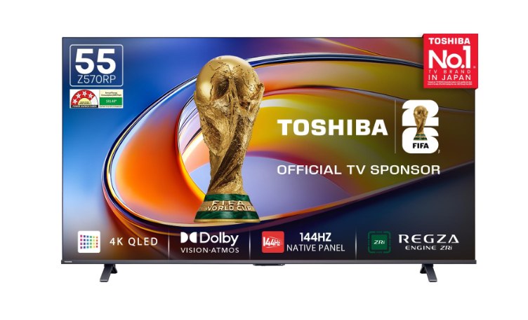 Toshiba 139 cm (55 Inches) 4K Ultra HD Smart QLED TV @40,240