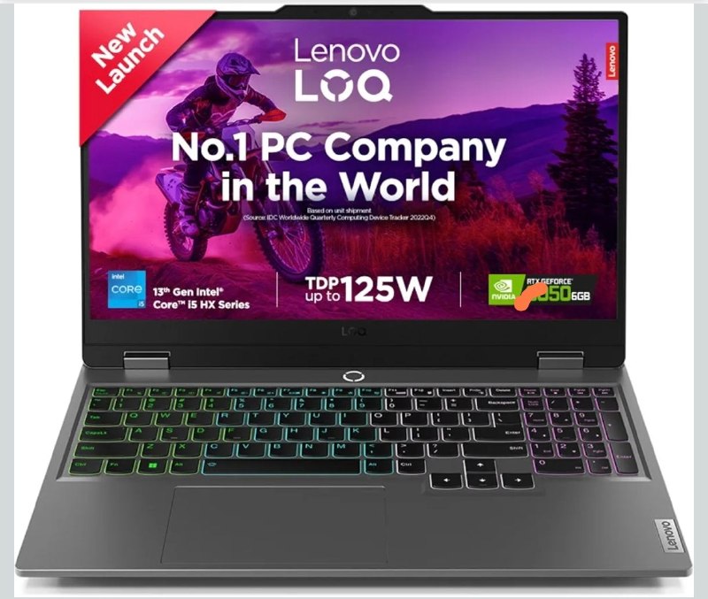 Lenovo LOQ Intel Core i5 NVIDIA RTX 3050 6GB (16GB RAM/512GB SSD) AI Gaming Laptop @89,500