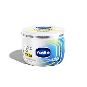 78% Off : VASELINE SPF 50 PA ++++ Light Moisturiser, 200 ml @165.