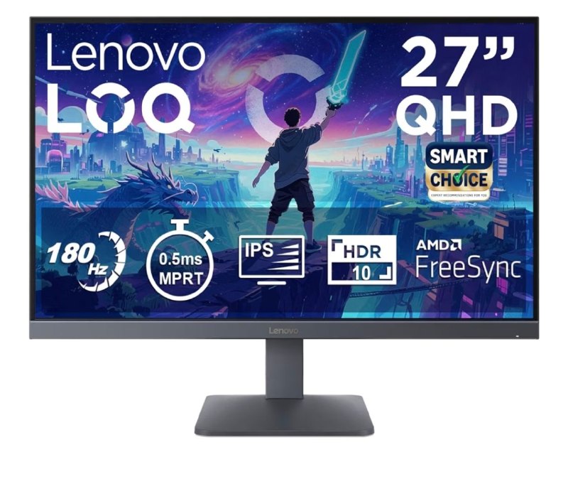 Lenovo 27Q-10 27-inch Gaming QHD Monitor @11650 Using SBI