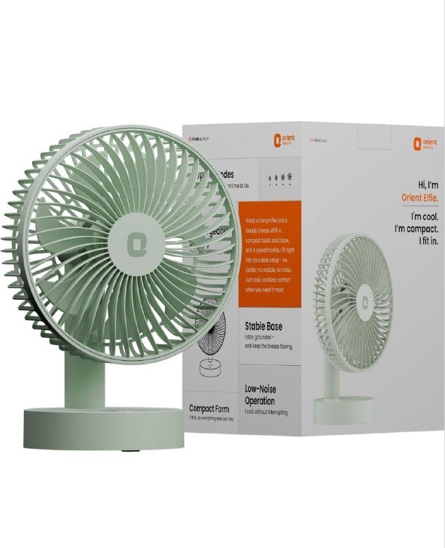 Orient Electric Elfie Rechargeable Personal Fan @899