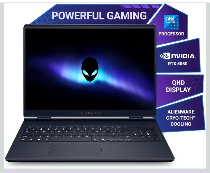 Alienware 16 Aurora Gaming Laptop, Intel Core 7 240H Processor, @142240