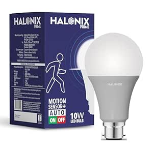 GRAB : Halonix 10W Motion Sensor LED Bulb @145.