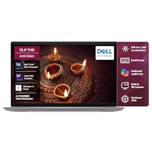 Dell 15 AI Laptop, Intel Core Ultra (16GB/512GB) Laptop at 58,490.