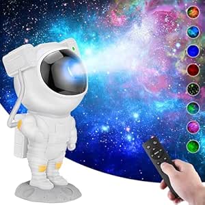 Desidiya 360° Galaxy Star Projector with Timer & Remote Control, Ideal for Bedroom Ceiling, Home Decor, and Parties (Corded Electric)