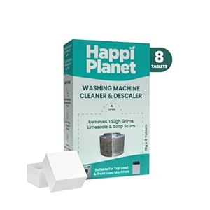 Happi Planet Washing Machine Cleaner & Descaler (8 Tablets) @171 + Coupon.