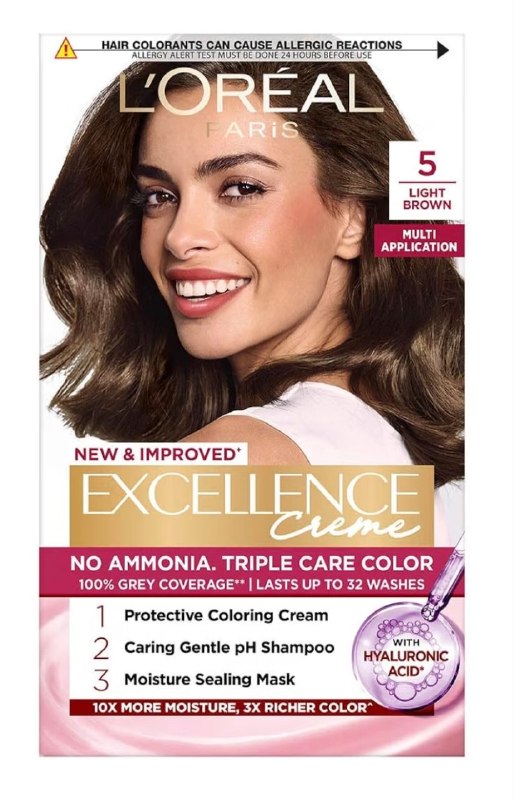 L'Oréal Paris Permanent Hair Colour 72ml+100g @366.