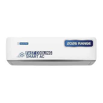 Blue Star 1.45 Ton 5 Star,New Star Rated, Wi-Fi Smart Inverter Split AC @ ₹40,490 (Effectively)