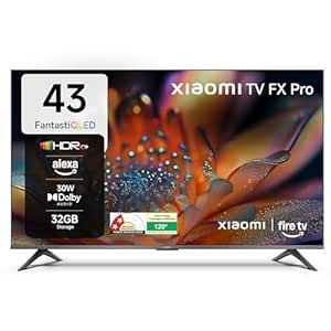 ️Loot : Xiaomi 43 inch FX Pro 4K QLED Smart | HDR10+ Fire TV @21,712*