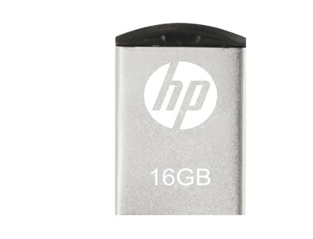 HP v222w 16GB USB 2.0 Pen Drive, Metal Silver @569