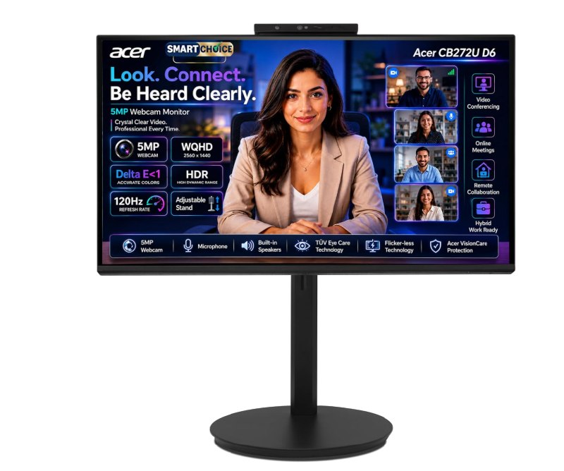 Acer CB272U 27-inch QHD Monitor @₹16999