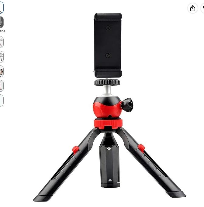 70% Off : Digitek Dtr-200mt 18cm Mini Tripod (1kg) @299