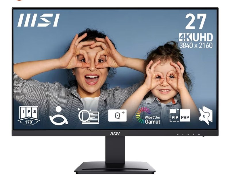 MSI MP273U 27-inch 4K Monitor @₹16k Using SBI