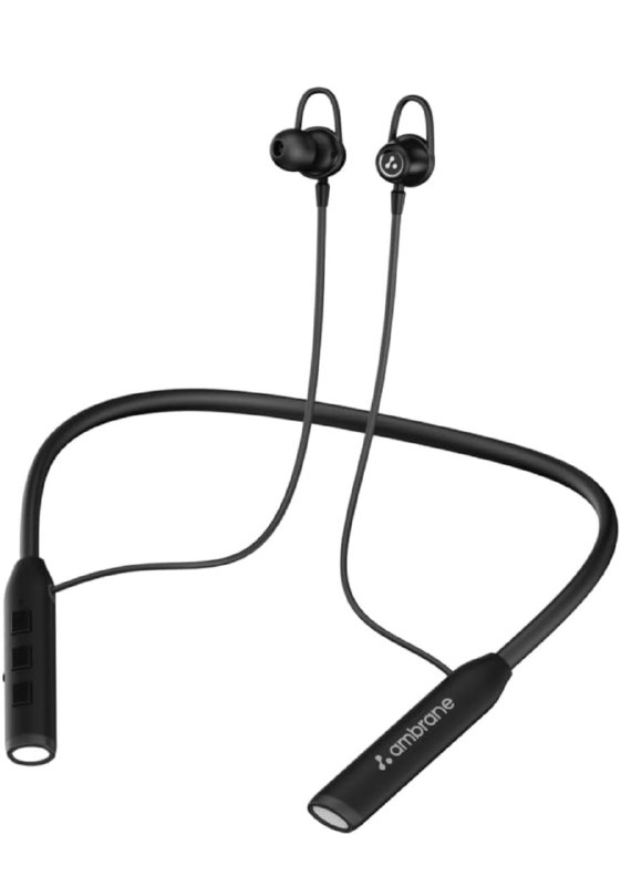 Ambrane Hitz 21 Wireless Bluetooth Neckband Earphones @599