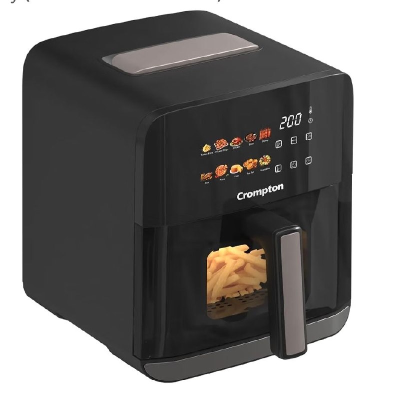 Crompton Ameo Edge 5 Ltr Digital Air Fryer @4770*
