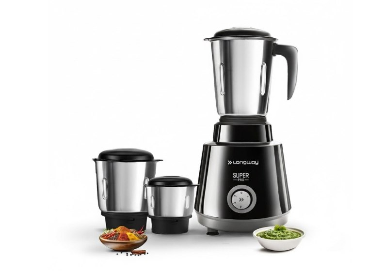 LONGWAY Super Pro Mixer Grinder, 500W, 3 Jars, 500 Watt @1,199.