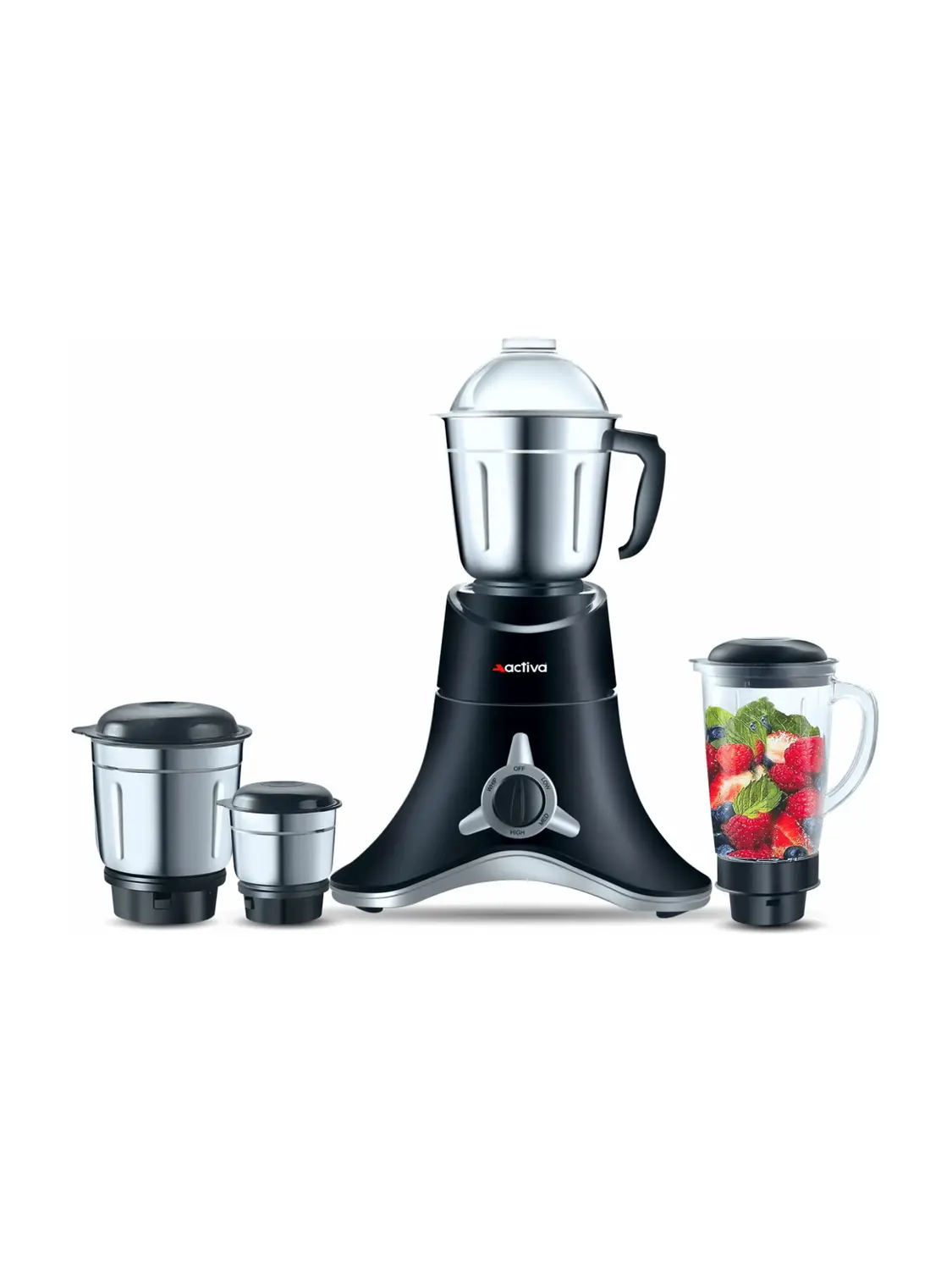 Lowest : Jumbo Mixer Grinder (900W, 4 Jars) at 1899.