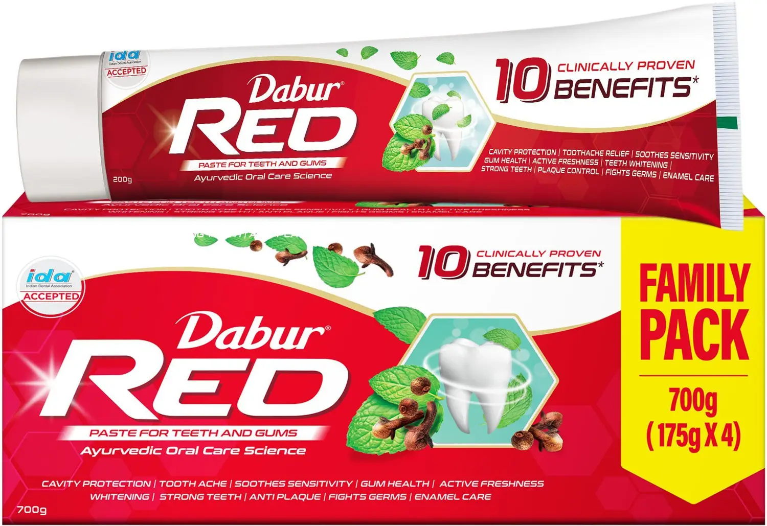 Loot: Dabur Red Toothpaste — Lowest Price of the Year, Min. 60% Off