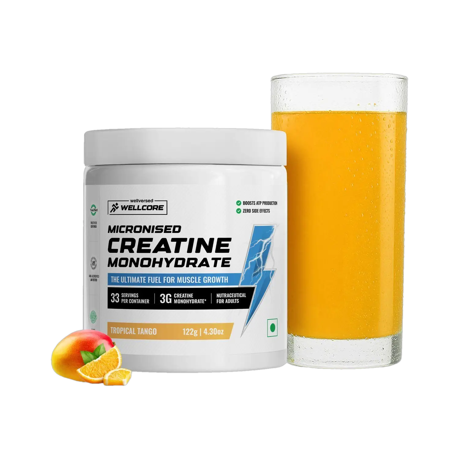 Loot: Wellcore Micronised Monohydrate Creatine 122g (Tropical Tango) @ ₹454