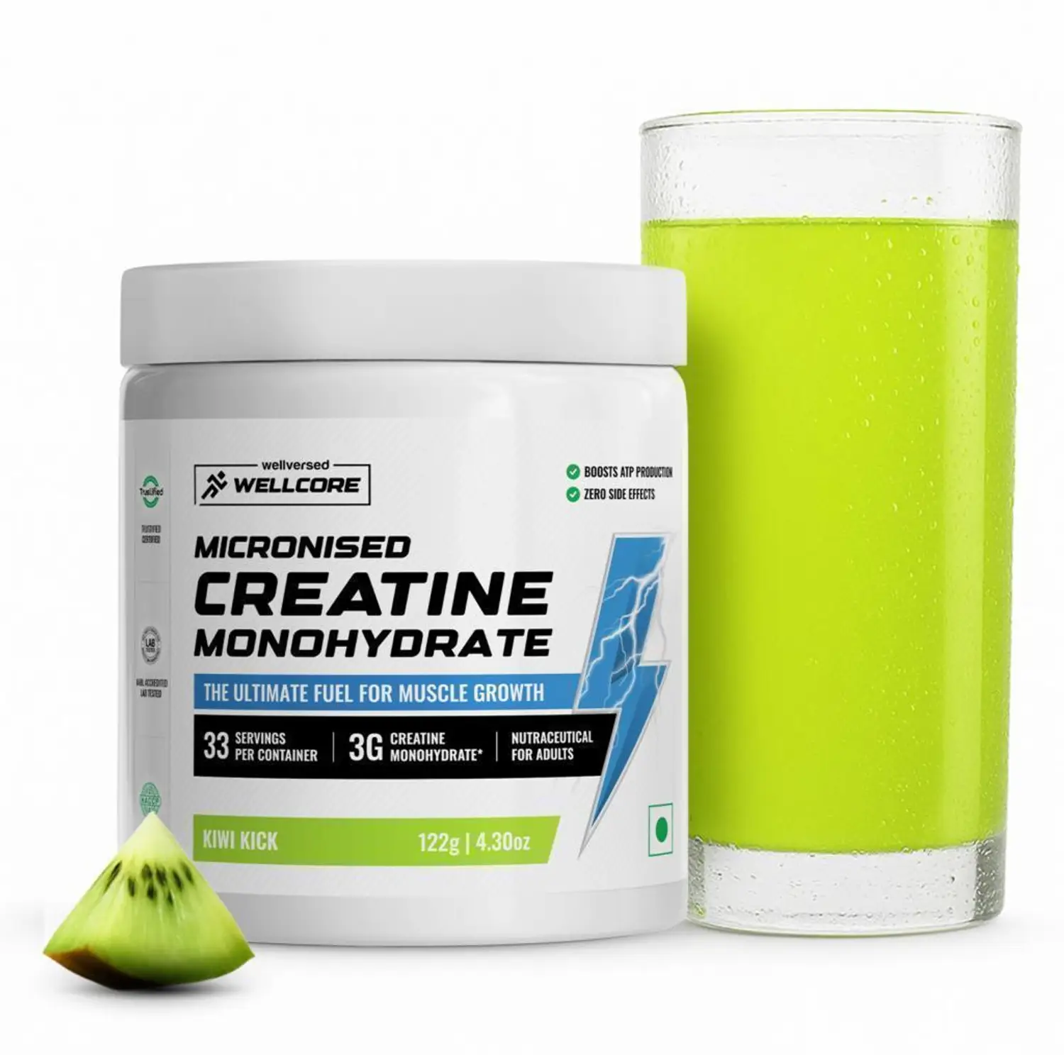Loot: Wellcore Micronised Monohydrate Creatine 122g (Kiwi Kick) @ ₹454