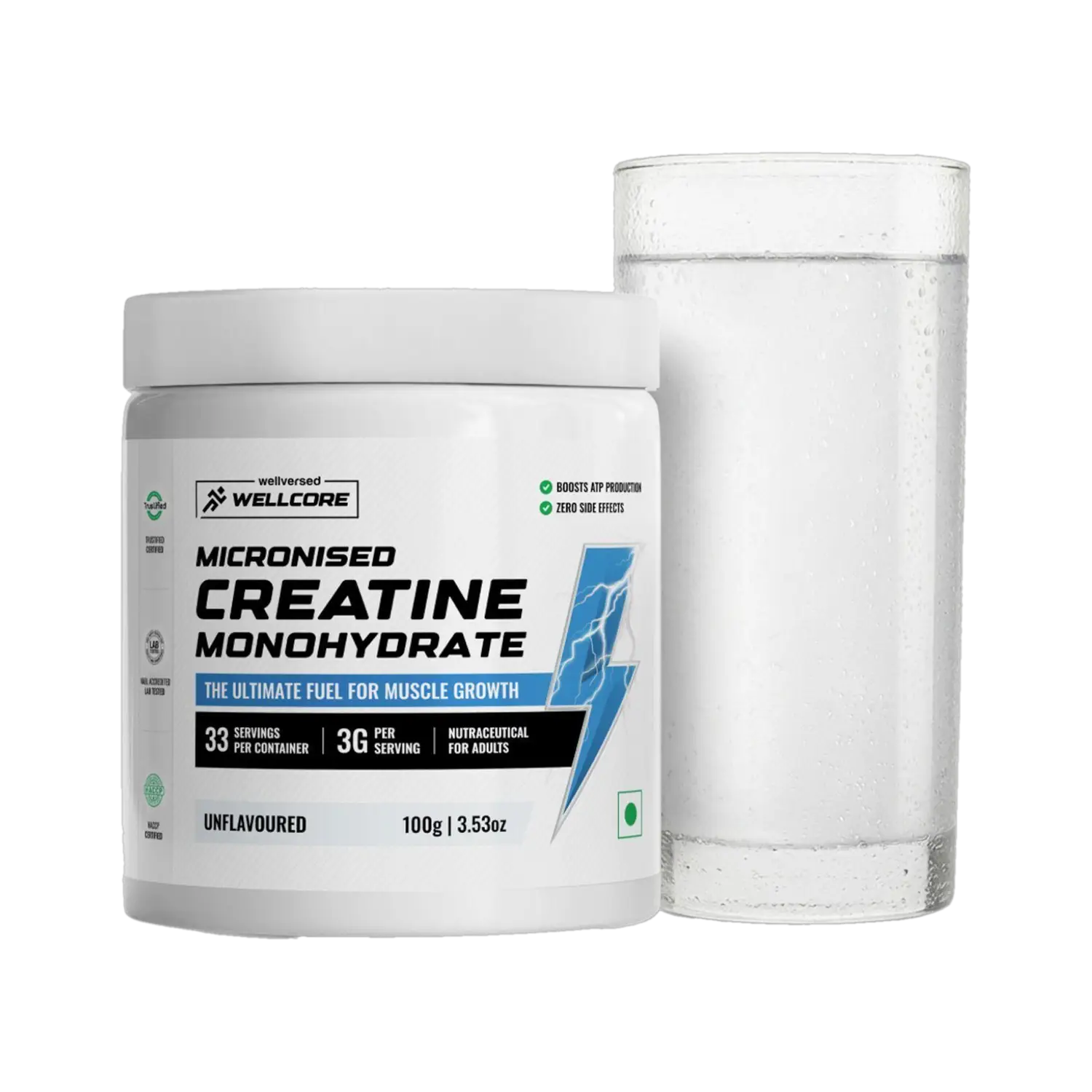 Loot: Wellcore Micronised Monohydrate Creatine 100g (Unflavored) @ ₹454