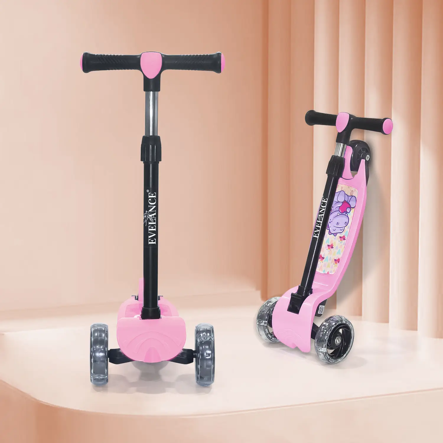 Loot : Evelance Foldable Kid’s Scooter With LED at 793.