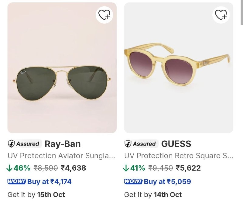 FLIPKART PREMIUM FASHION DEALS! · MIN. 50% OFF — MIN. 50% OFF · PREMIUM SUNGLASSES — MIN. 30% OFF