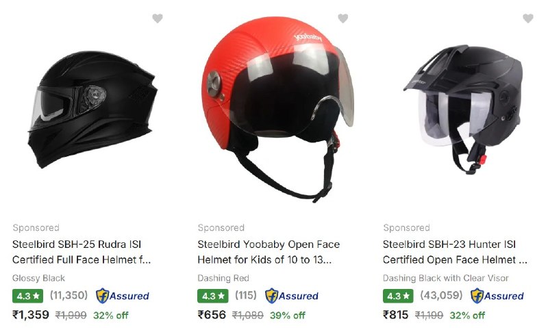 Lowest: Axor Helmets Up to 20% Off