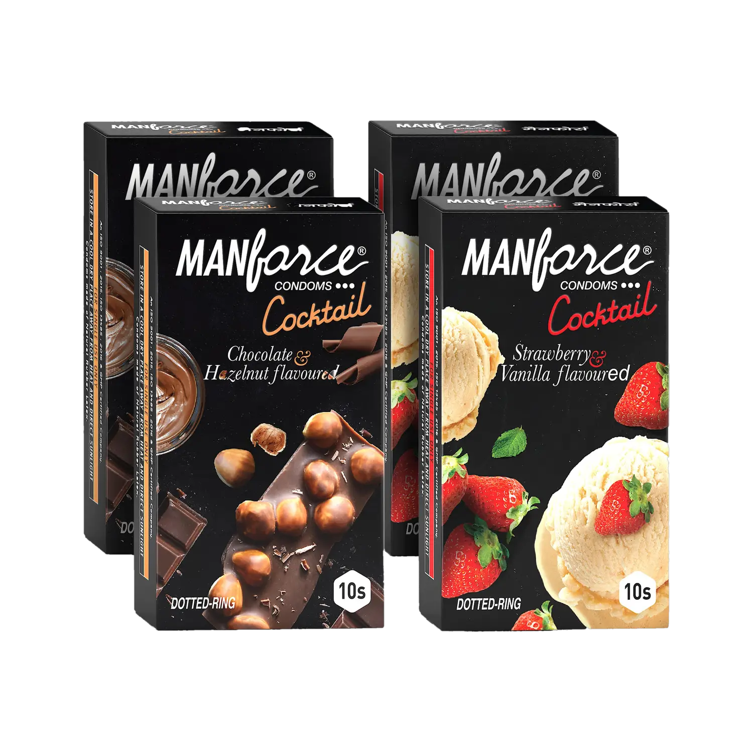 Loot: Manforce Cocktail Combo Pack (Hazelnut & Chocolate + Strawberry & Vanilla) @ ₹146