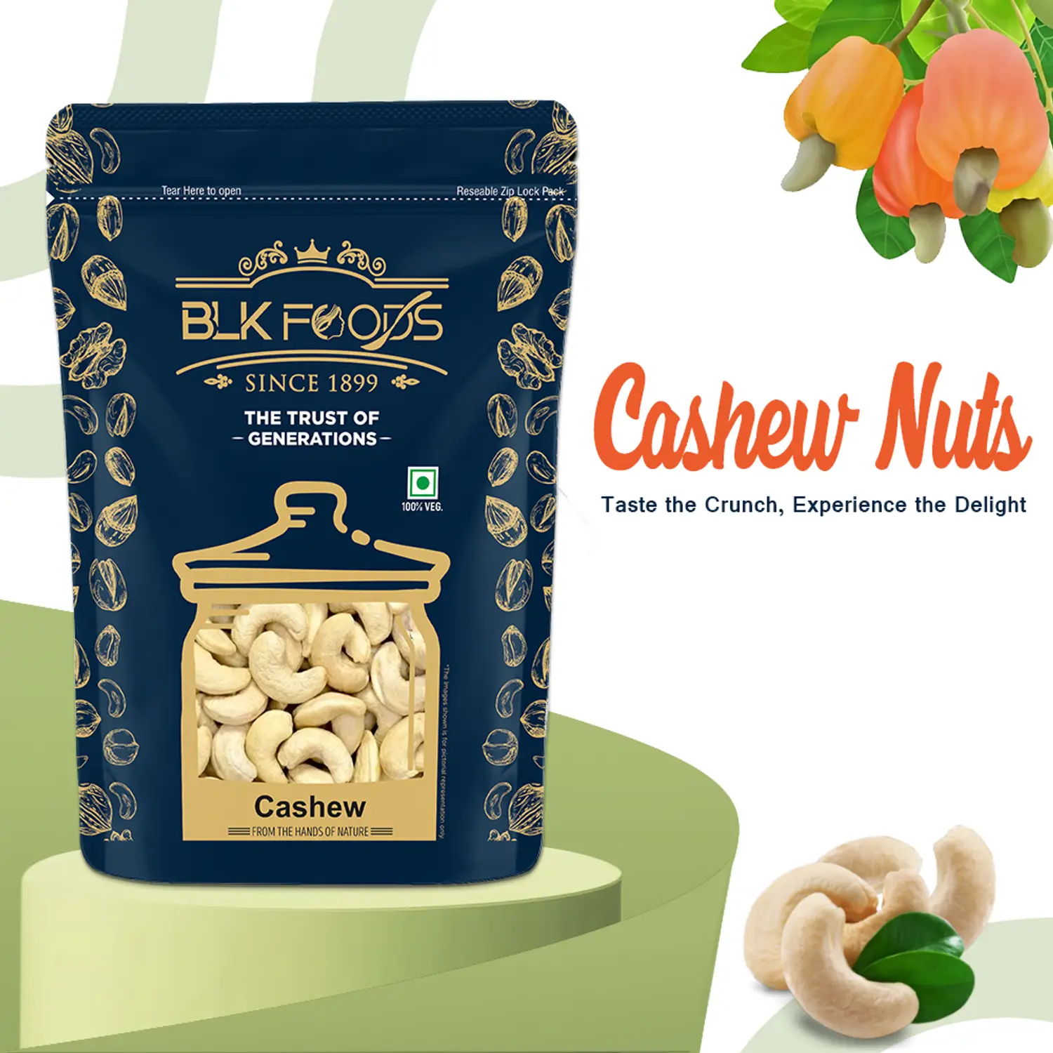 Loot: 1Kg Cashew @ ₹799