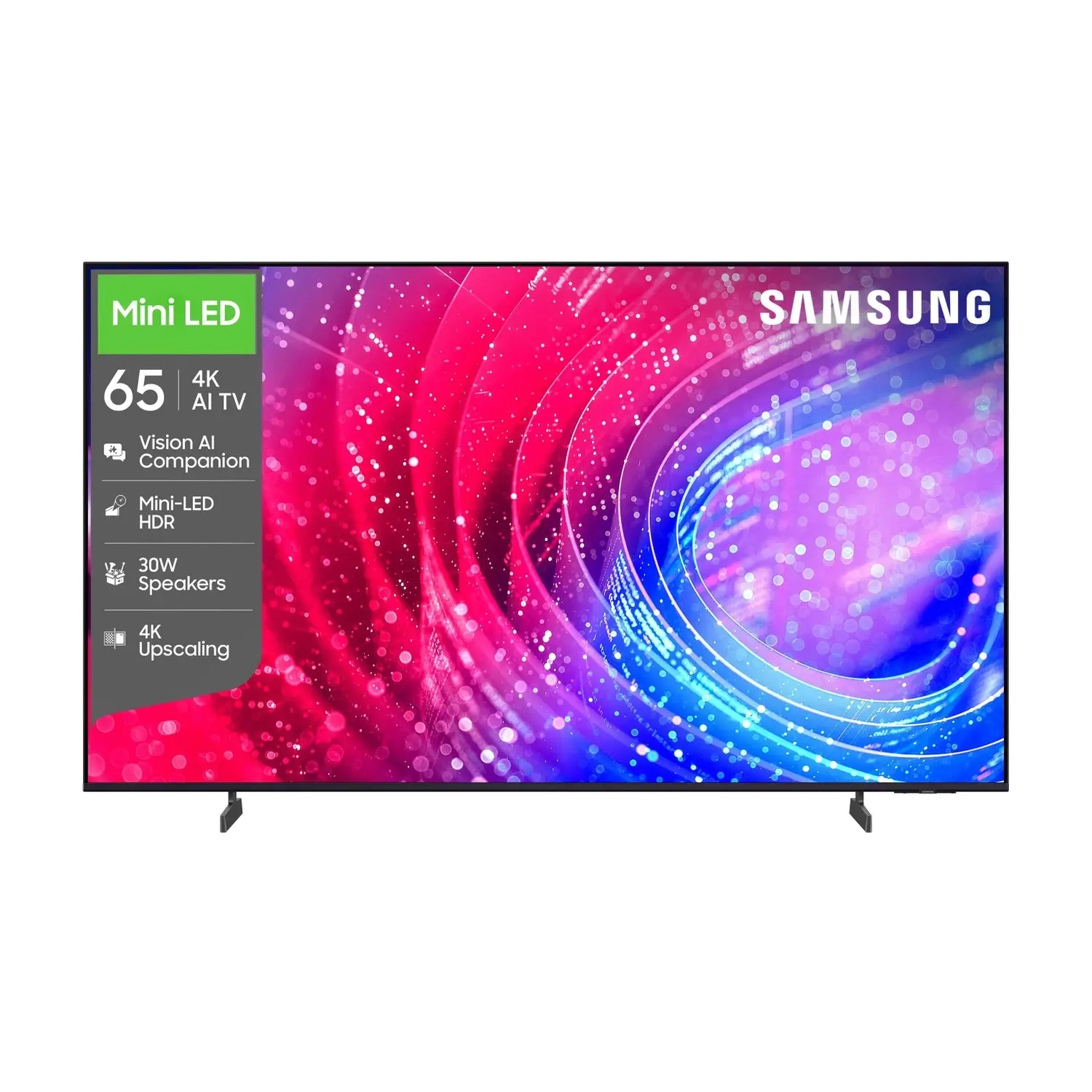 Samsung Vision AI 163 cm (65 inch) Ultra HD (4K) Mini LED Smart Tizen TV 2026 Edition with Vision AI Companion 30W Powerful Speakers Mini LED